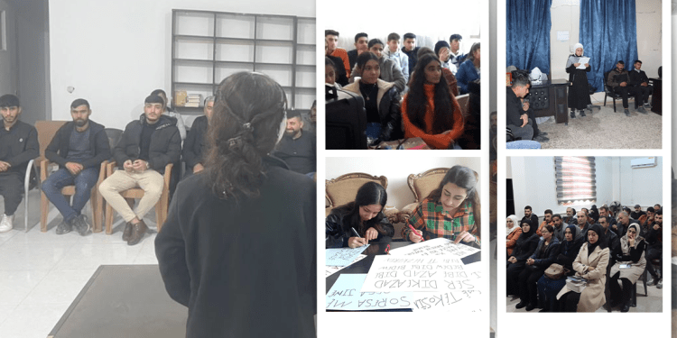 Jinên Ciwan bi Boneya 25’ê Mijdarê di Nava Çalakiyan de ne