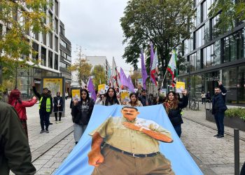 Li Stûttgartê ji Ciwanan Rêber APO Meşa Azadiyê