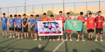 Tûrnûvaya Futbolê Ji Bo Bîranîna Şehîd Berxwedan, Şehîd Hogir û Şehîd Rênas li Mexmûre destpêkir