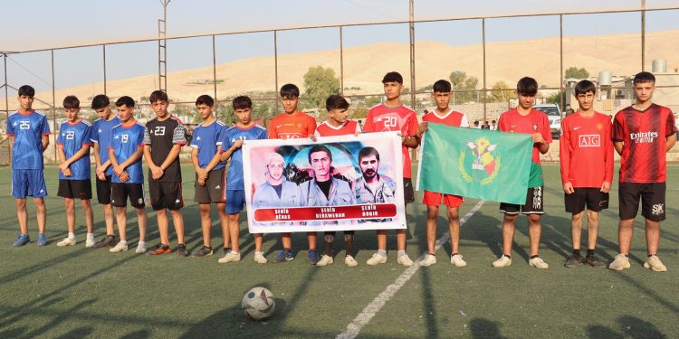 Tûrnûvaya Futbolê Ji Bo Bîranîna Şehîd Berxwedan, Şehîd Hogir û Şehîd Rênas li Mexmûre destpêkir