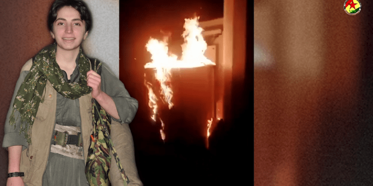 Yekîneyên YPS Jin bi wesîleya salvegera damezrandina PKK’ê li Amedê çalakî kirin