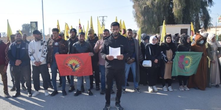 Em ê têkoşîna li gorî ramanên Rêber APO û pîvanê şerê gel ê şoreşger bidomînin”