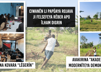 Ciwanên li Papûaya Rojava ji felsefeya Rêber APO Îlham digrin