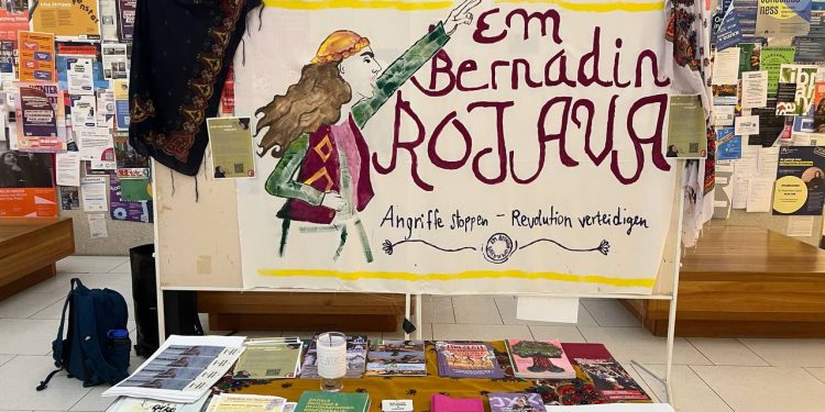 Li Zanîngeha Goethe standa alîkariyê ya ji bo Rojava