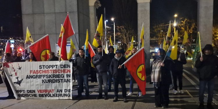 Êrîşên dagirkeriyê yên bi pêşengiya TCŞ’ê li Lûzernê hatin şermezarkirin