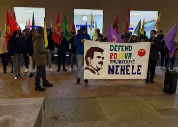 Li Ticînoyê li dijî êrîşên Rojava ciwan daketin qadan