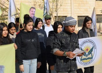 Yekîtiya Xwendekarên Welatparêz ên Heseke tevlî seferberiyê bû: “Werin emê şoreşa gelan biparêzin”