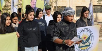 Yekîtiya Xwendekarên Welatparêz ên Heseke tevlî seferberiyê bû: “Werin emê şoreşa gelan biparêzin”