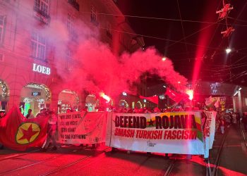 Li Bernê Li Dijî Êrîşên li ser Rojava Meşa Bi heybet