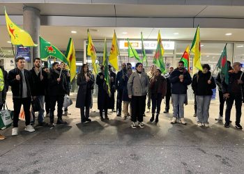 Ciwanan li Aarau, êrîşên dagirkeriyê protesto kirin