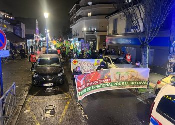 Ciwanên li Parîsê bi ruhê seferberiyê li qadan e