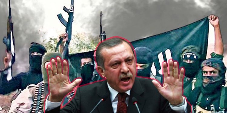 ERDOGAN PÊŞKIRTINA TERORÎZMA ROJHILATA NAVÎN E