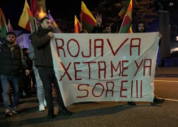 TCŞ Hamburg: Bêdengî mirin e, li Rojava xwedî derkevin!