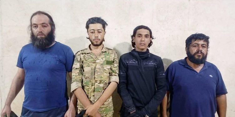 4 çeteyên dewlata Tirk a dagirker hat girtin