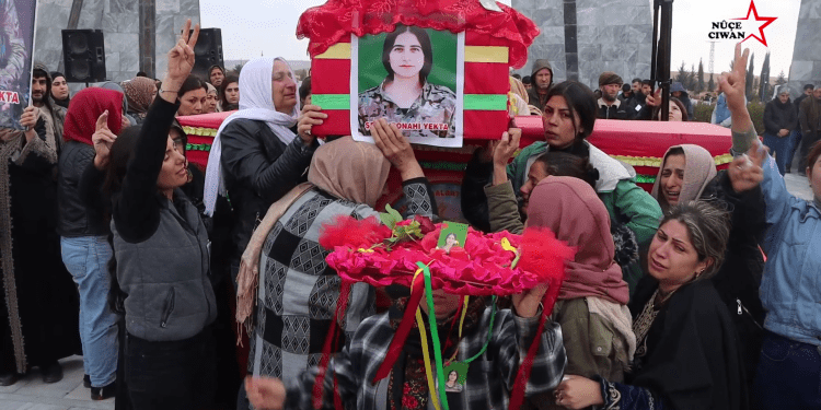 Fermandar Ronahî Yekta li Kobanê hate veşartin