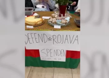 Ji Xwendekarên Jin ên Ciwan ji bo Rojava standa alîkariyê