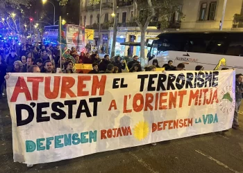 Li ber Konsolosxaneya Tirk a li Barcelonayê çalakî hate lidarxistin