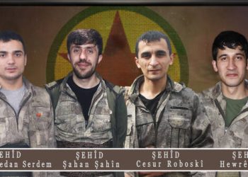 HPG’ê 4 şehîd bi rêzdarî bi bîr anî