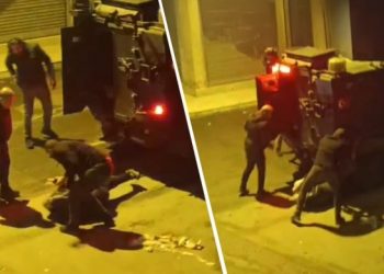 Polîsan îşkence li ciwanê bi wesayîta zirxî dabûn ser kirin