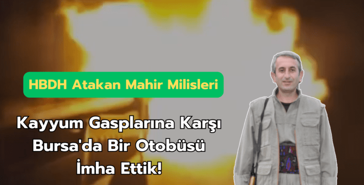 HBDH’ê li Bûrsayê otobusek îmha kir