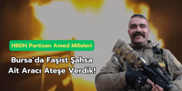 HBDH: Li Bûrsayê Wesayîta Kesekî Faşîst Hat Şewitandin