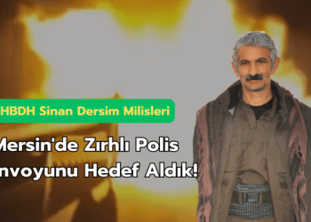 Milîsên HBDH Sînan Dersimê konvoya wesayîta zirxî ya polîsan hedef girtin
