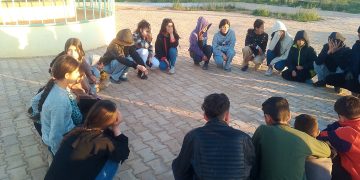 Xwendekarên Efrînî ji bo seferberî civîyan