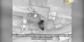 Yekîneyên Şehîd Harûn çalakiyan pêk anîn: 3 wesayîtên çeteyan hatin rûxandin