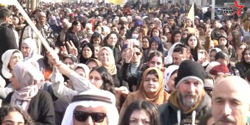 Li Heseke hezaran li dijî hovîtiya dewleta Tirk meşiyan