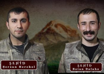 HPG’ê 2 şehîdan bi rêzdarî bi bîr anî