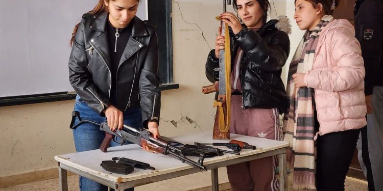 Adaptasyona Jinên Ciwan ên Dirbesiyê ji Stratejiya Şerê Gel re