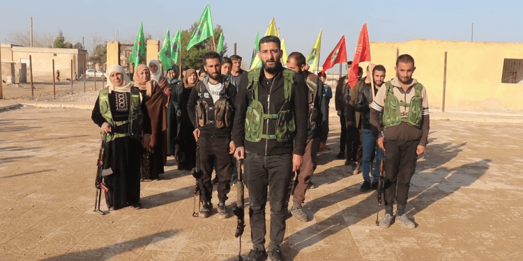 Piştgiriya şêniyên gundê Xizan ji bo QSD’ê