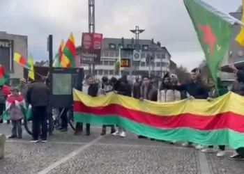 Êrîşên Rojava li Osnabruckê hatin protestokirin