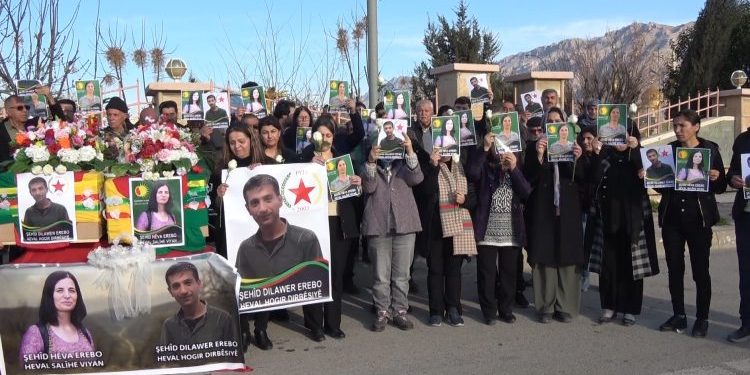 Cenazeyê Hogir Dirbêsiyê û Salîhe Viyan ber bi Rojava ve hatin şandin