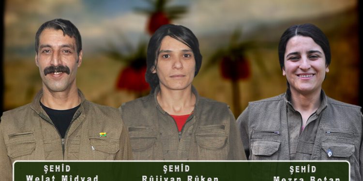 HPG’ê nasnameya şehîdên Metînayê eşkere kir