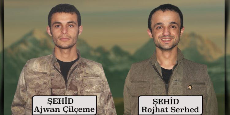 HPG’ê 2 şehîd bi bîr anî