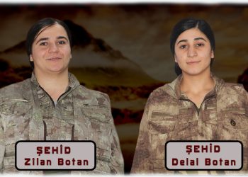 Nasnameya 2 şehîdan hate eşkerekirin