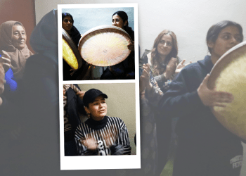 Jinên ciwan li Tişrînê li dijî êrişen dijmin moralek li dar xistin