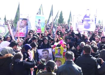 Şehîd Egîd û Şehîd Zagros bi merasîmekî girseyî hatin oxirkirin