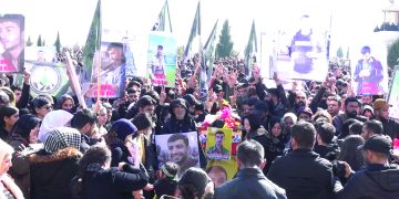 Şehîd Egîd û Şehîd Zagros bi merasîmekî girseyî hatin oxirkirin