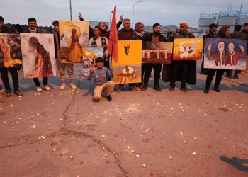 Şehîdên Bendava Tişrînê hatin bîranîn