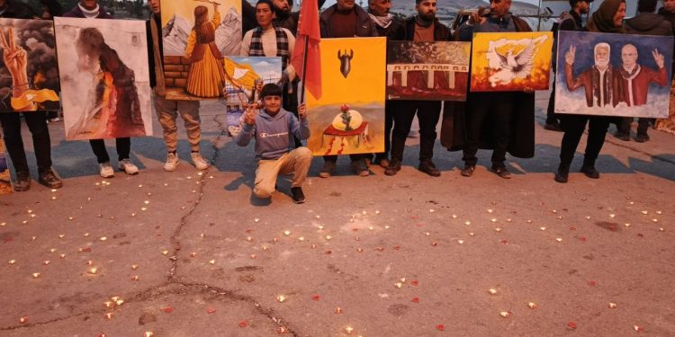 Şehîdên Bendava Tişrînê hatin bîranîn