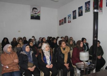 Li Helebê jin, li dijî komployê li hev kom bûn