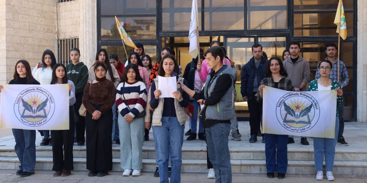 Yekitiya Xwendekarên Welatparêz: Pêşeroja Sûriyê li ser cenazeyên xwendekaran nayê avakirin