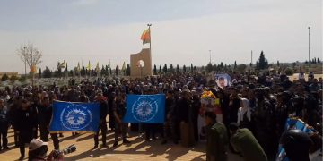 Li Hesekê bi merasîmekî şehîd Cengîz hat oxirkirin