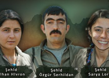 HPG:  Cîhan, Sarya û Ozgur di dîroka azadiyê de cih girtin û bûn nemir