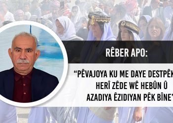 Rêber APO: Ez Têkoşîna Gelê me yê Êzidî Silav Dikim