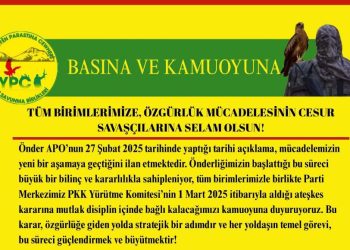 YPC: Emê li gorî daxuyaniya Navenda Parastina Gel a ku em pê ve girêdayî ne tevbigerin