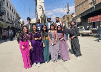 Endamên Meclisa Ciwanên MSD’ê 10’ê Adarê Roja Cilûbergên Neteweyî yên Kurd pîroz kirin