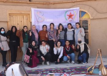 Ji Endamên Meclîsa Jinên Ciwan ên PYD ji bo 8”ê Adarê çalakî